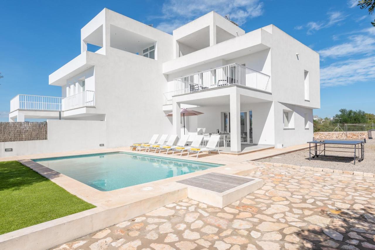 Stunning Villa Marianella Gris, Pool, Bbq, Ac, Free Wifi Cala D´Or エクステリア 写真